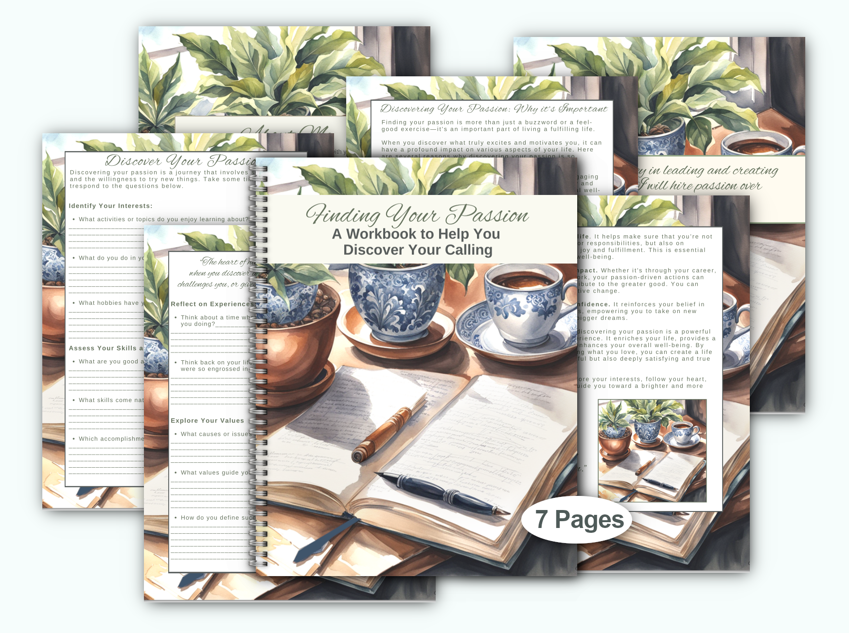 free Canva template workbook